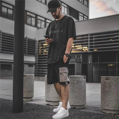 Camiseta Fear Of God Essentials Preto