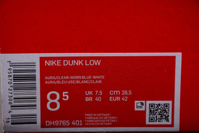 Nike Dunk Low Clear Blue Swoosh (GS)
