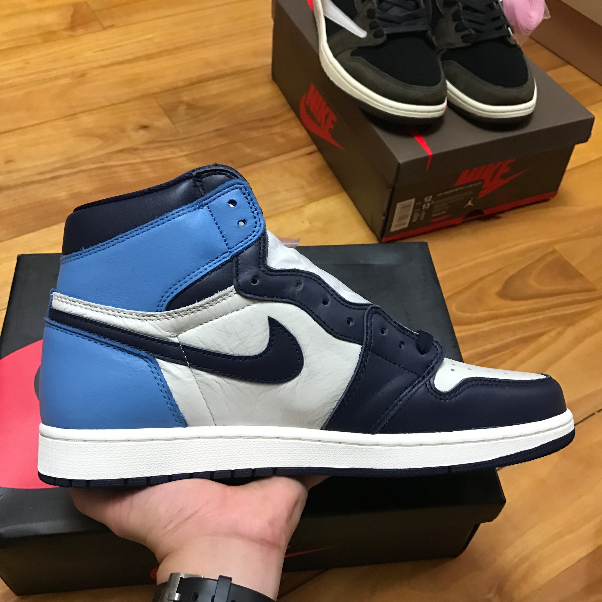 大阪のショップ NIKE AIR JORDAN1 OBSIDIAN メンズ | bca.edu.gr