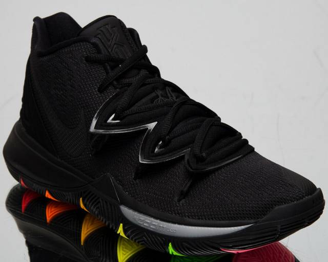 Nike Kyrie 5 Black Rainbow Soles